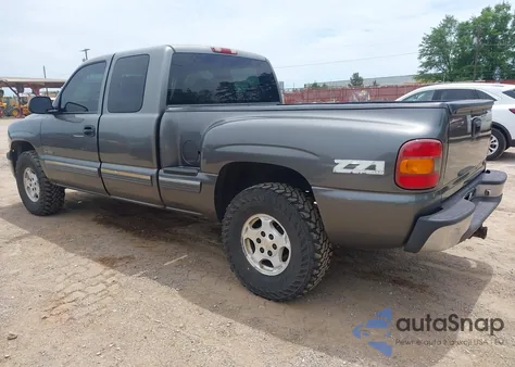 1999 Chevrolet Silverado 1500 Ls из США, поврежденный, VIN 2GCEK19T7X1290576